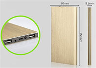 China factory direct portable power bank 9000 mah power bank external battery for all smart phones