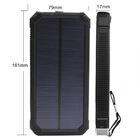 2018 Amazon hot selling solar power bank 10000mah 15000mah Portable Outdoor Solar Charger battery for Mobile Phone
