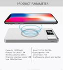 2019 New 10000mAh wireless fast charger portable quick battery charger power bank for iPhone X 9