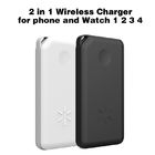 10000mah Power Bank External Battery Wireless Charger Portable Mobile phone Charger for iWatch Xiaomi MI iphone 7 8 Huawei