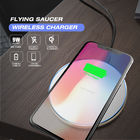 2019 Portable 10W Fast Charging Pad for Iphone for Samsung Aluminum Alloy+ ABS High Speed Wireless Charger