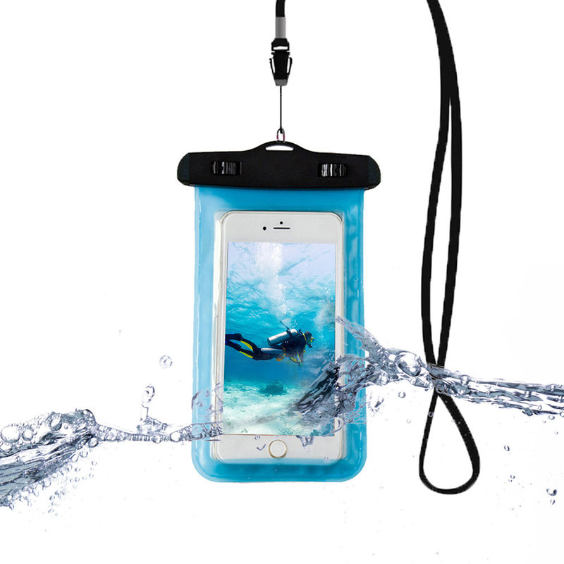 Float Airbag Waterproof Swimming Bag Mobile Phone Case Cover Dry Pouch Universal Diving Waterproof Phone Bag