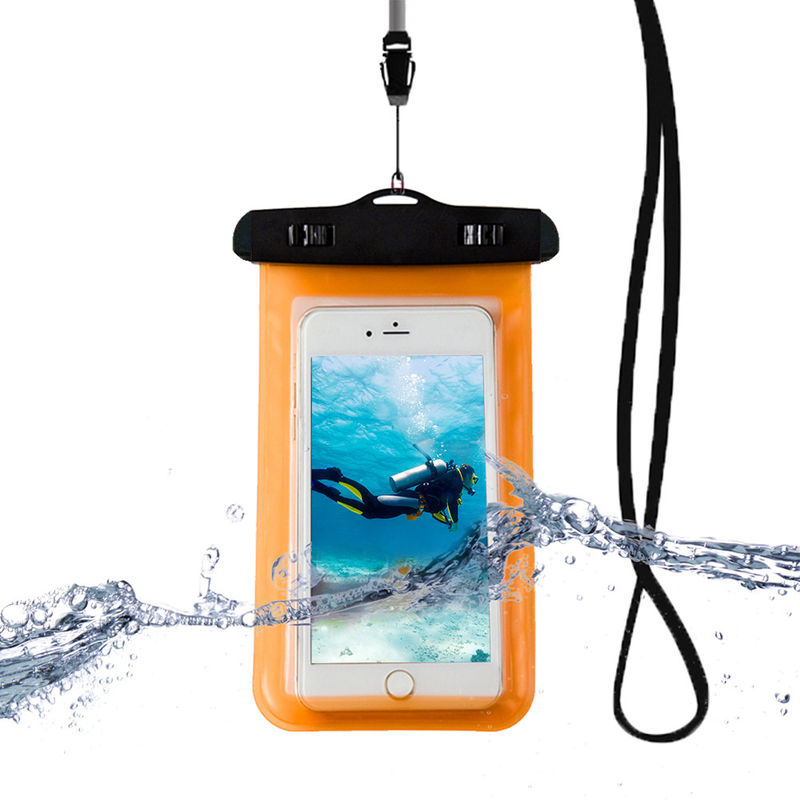 2018 Hot Sell Waterproof Bag Drifting Water Sports Essential Mobile Phone Bag for Outdoor Sports Phone Waterproof Bag