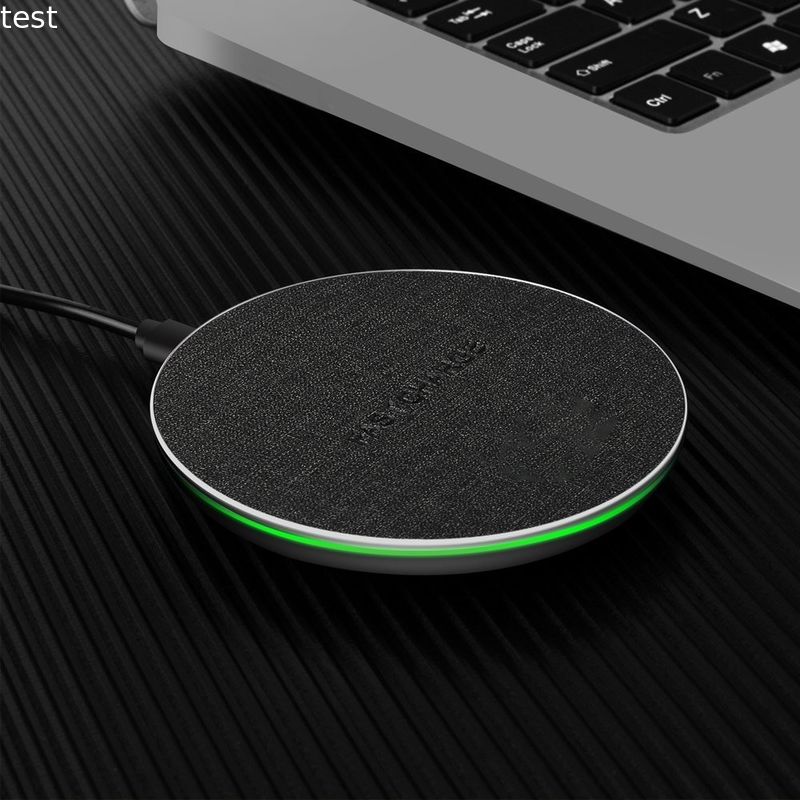 Behenda 2019 Patent Christmas Gift Promotion CE FCC Rohs Qi Universal Wireless Portable Phone Charger Wireless Charging Pad